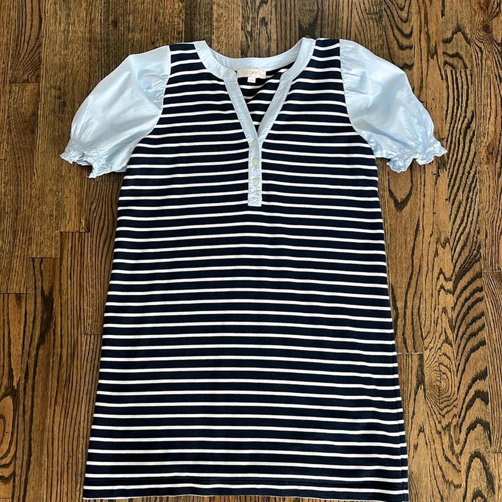 Loft Puff Sleeve Dress